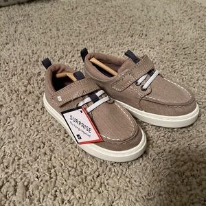 Sperry // size 9 toddler // Kakhi